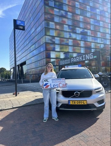 Josephine is geslaagd